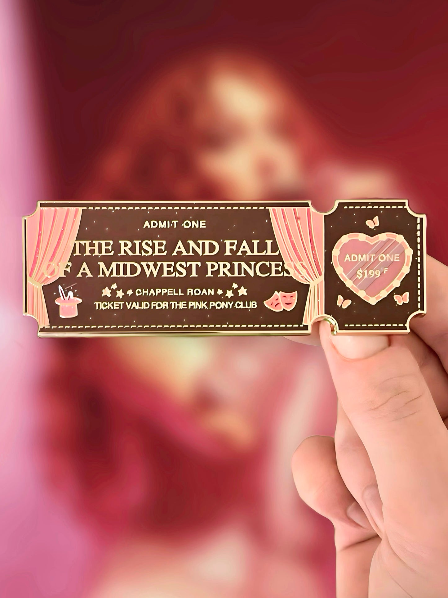 Chappell Roan Ticket Pin