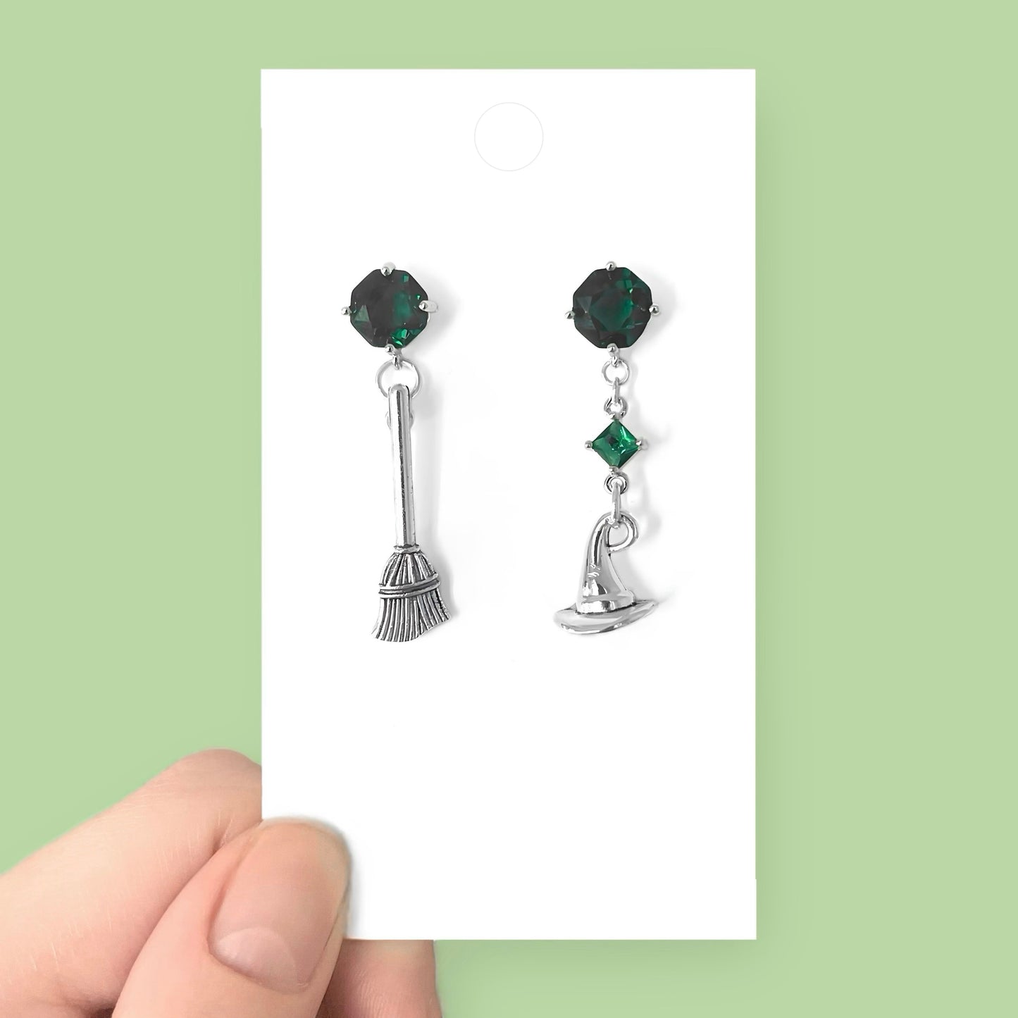 Glinda/Elphaba (Wicked) Earrings