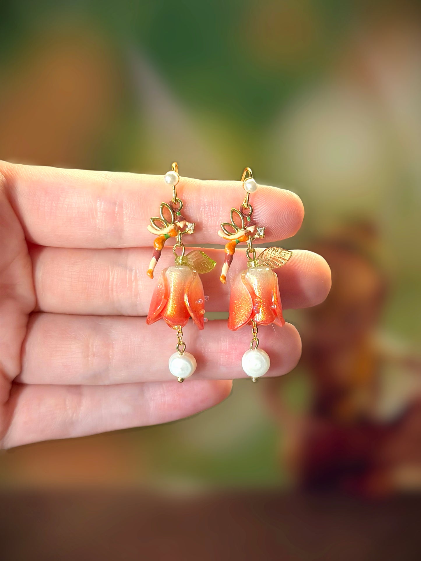 Fawn Earrings (Pixie Hollow)