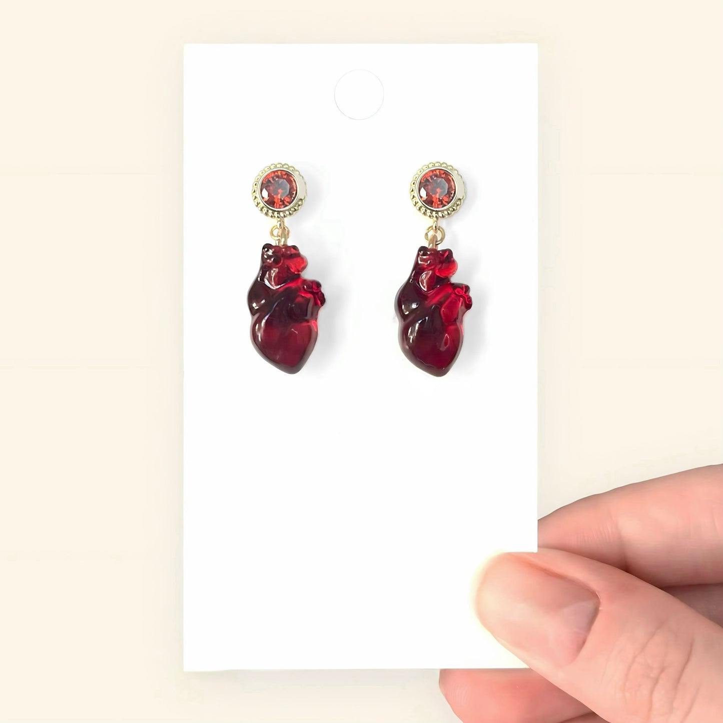 Medieval Heart Earrings