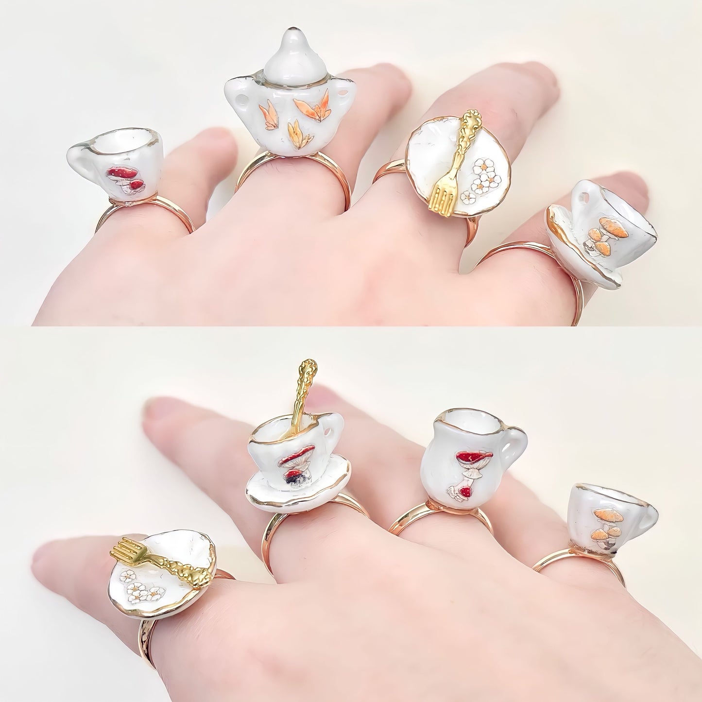 Tea Party Ring Set