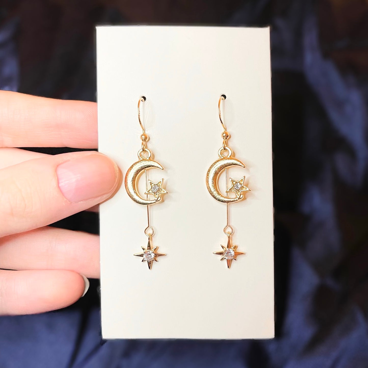 Moon n Star Earrings