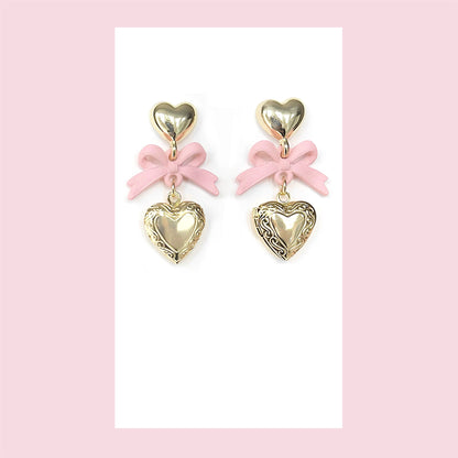 Coquette Locket Earrings