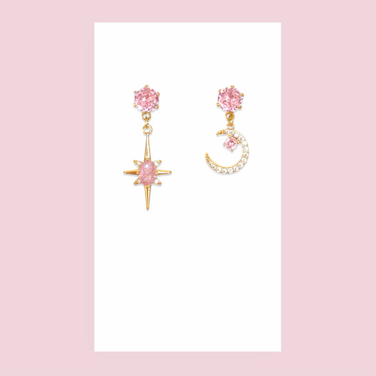 Celestial Rose Earrings