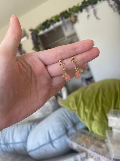 Baby Tulip Earrings