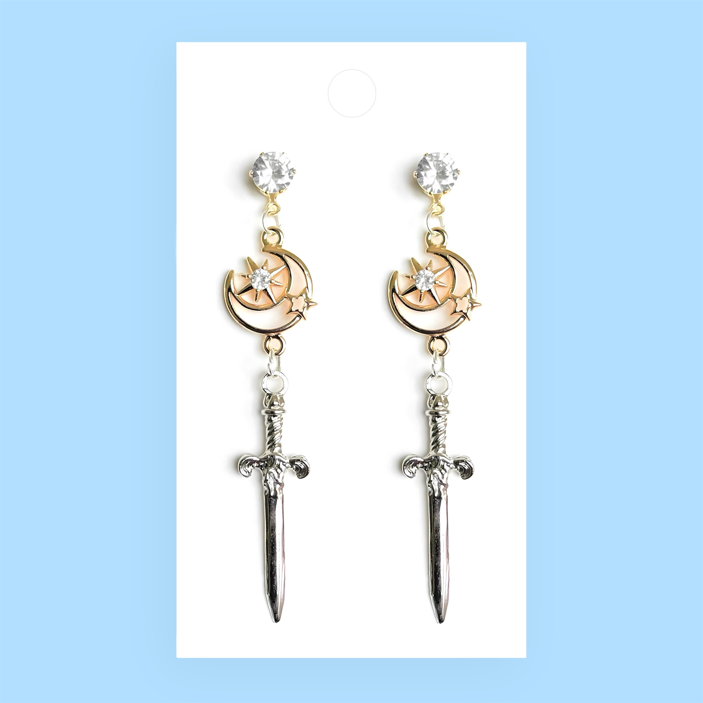 Moon Dagger Earrings