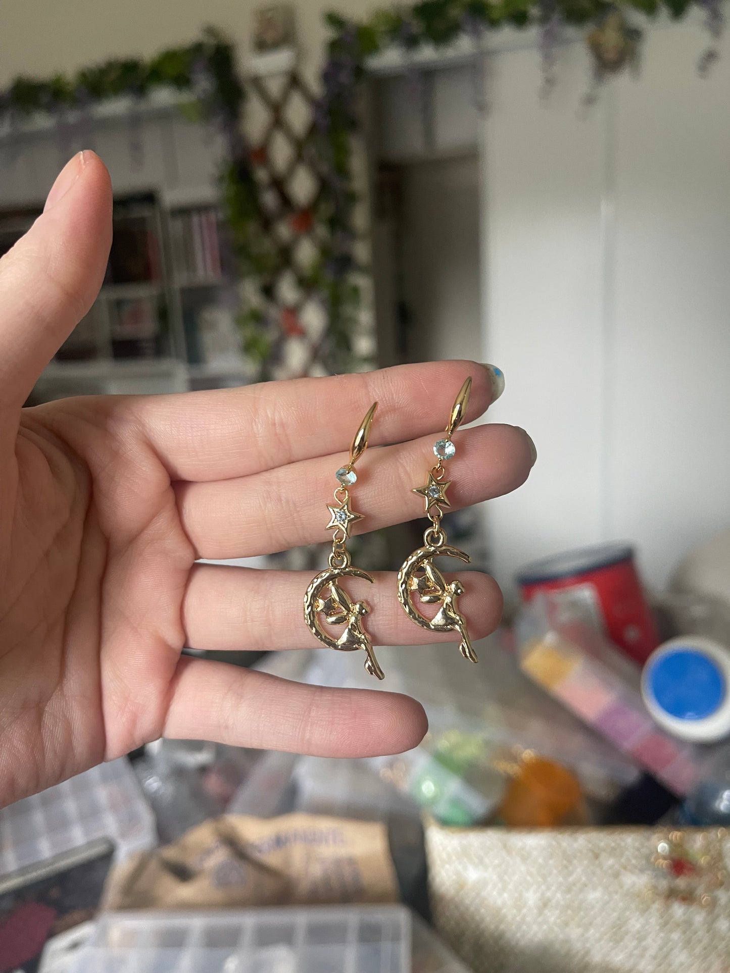 Moon Fairy Earrings