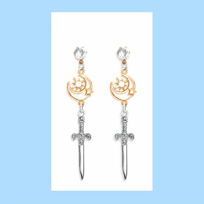 Moon Dagger Earrings