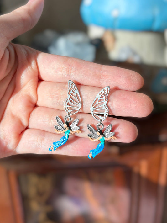 Silvermist Earrings (Pixie Hollow)
