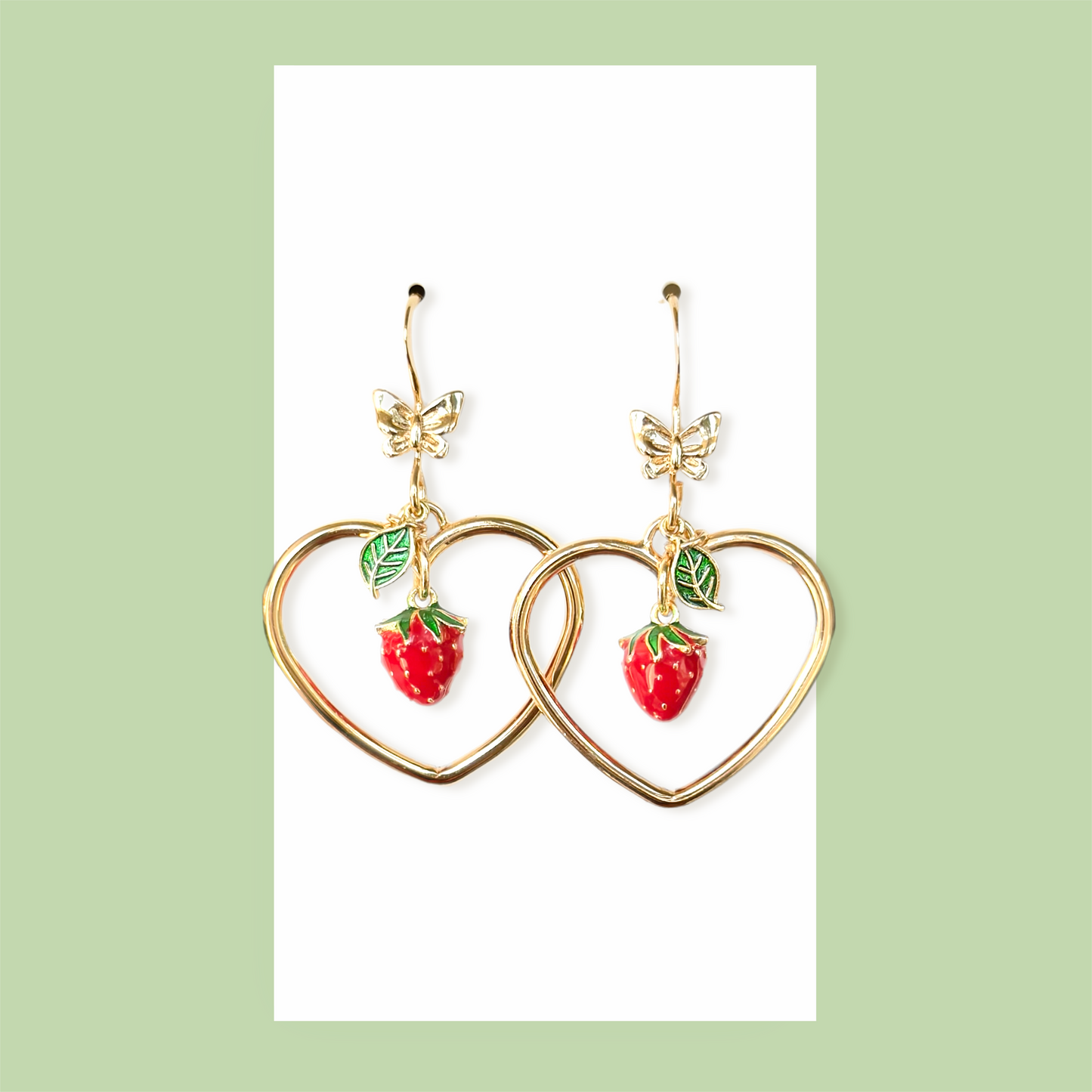 Strawberita Earrings