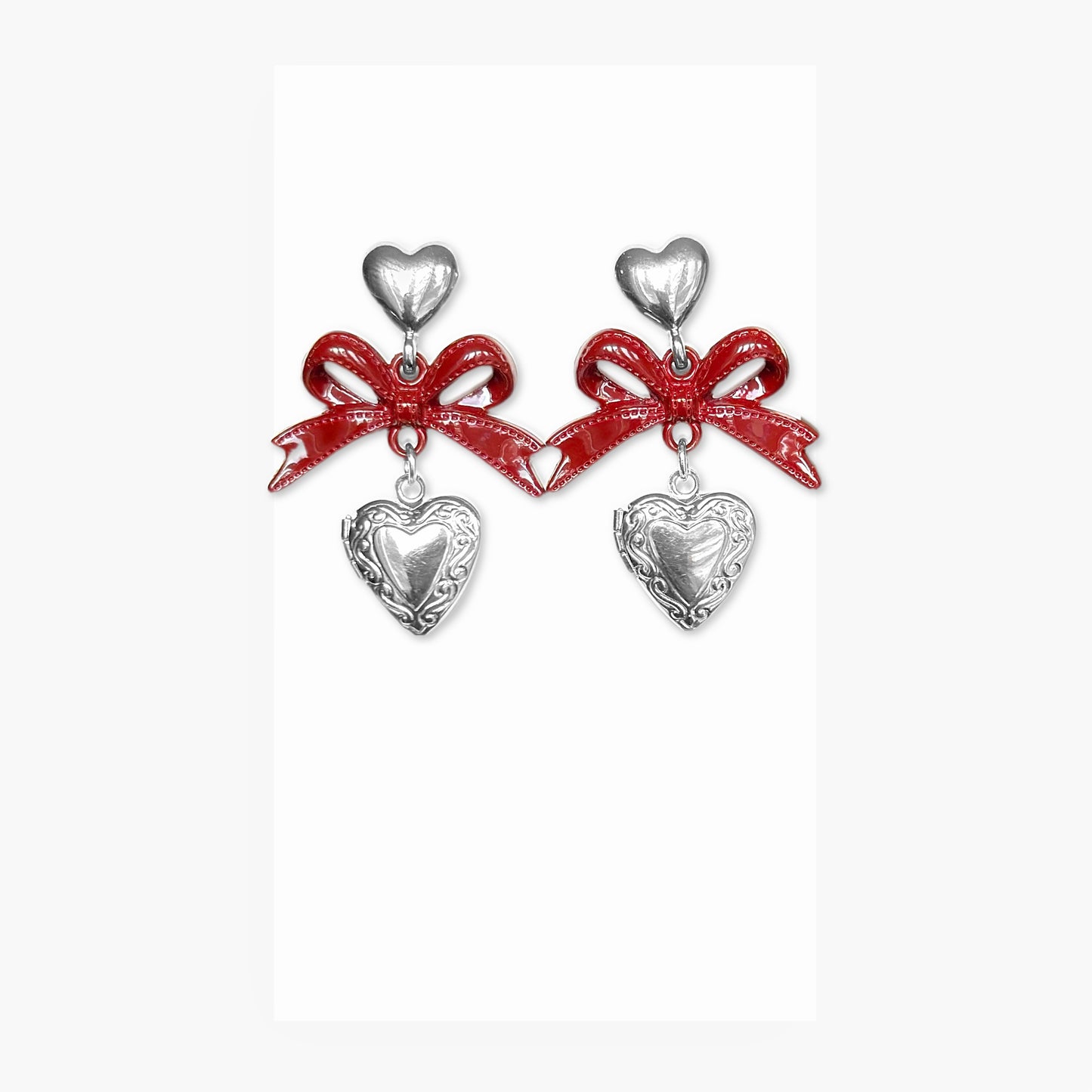Coquette Locket Earrings