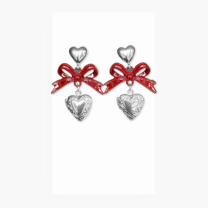 Coquette Locket Earrings