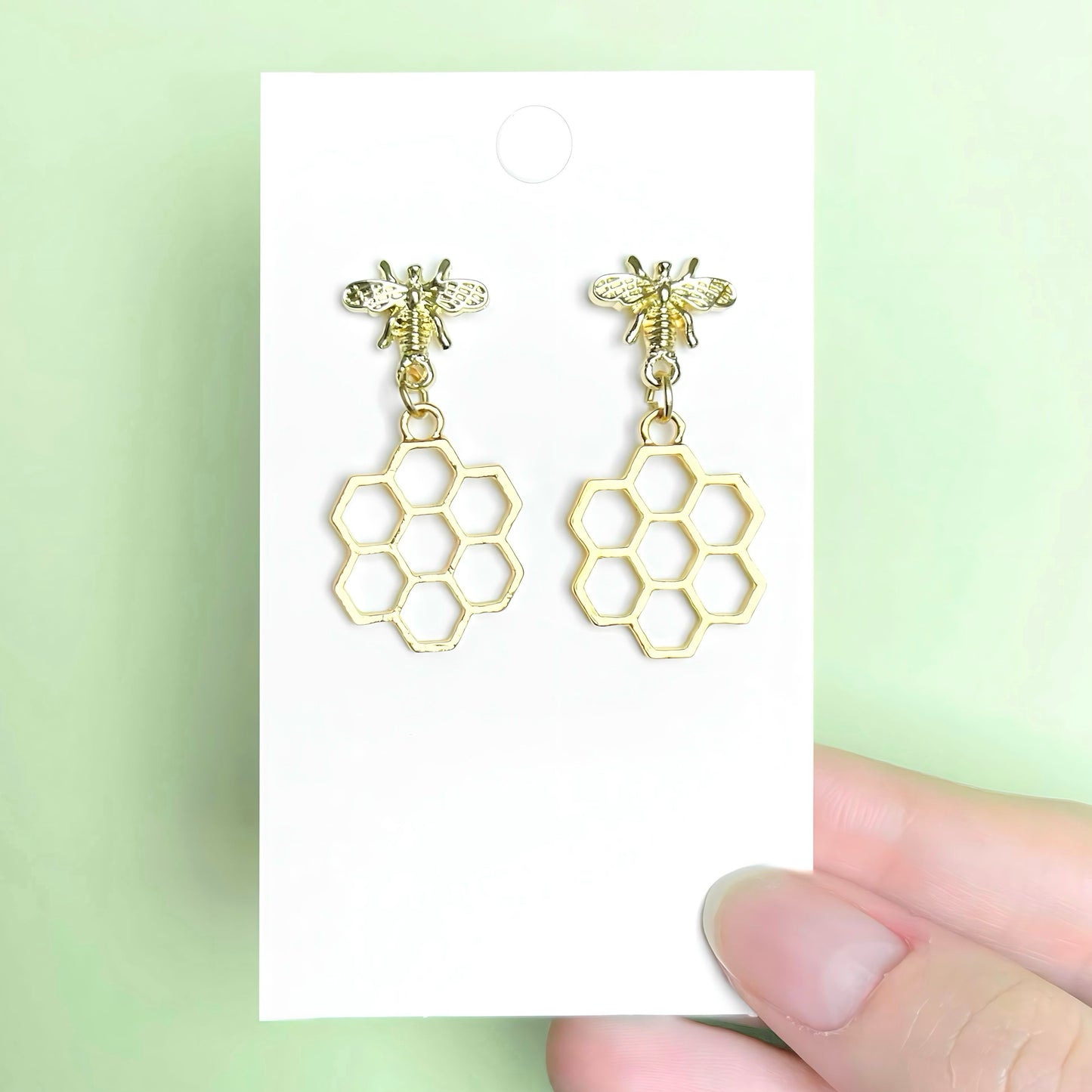 Honeycomb Earrings