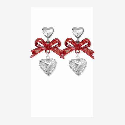 Heart Locket Earrings