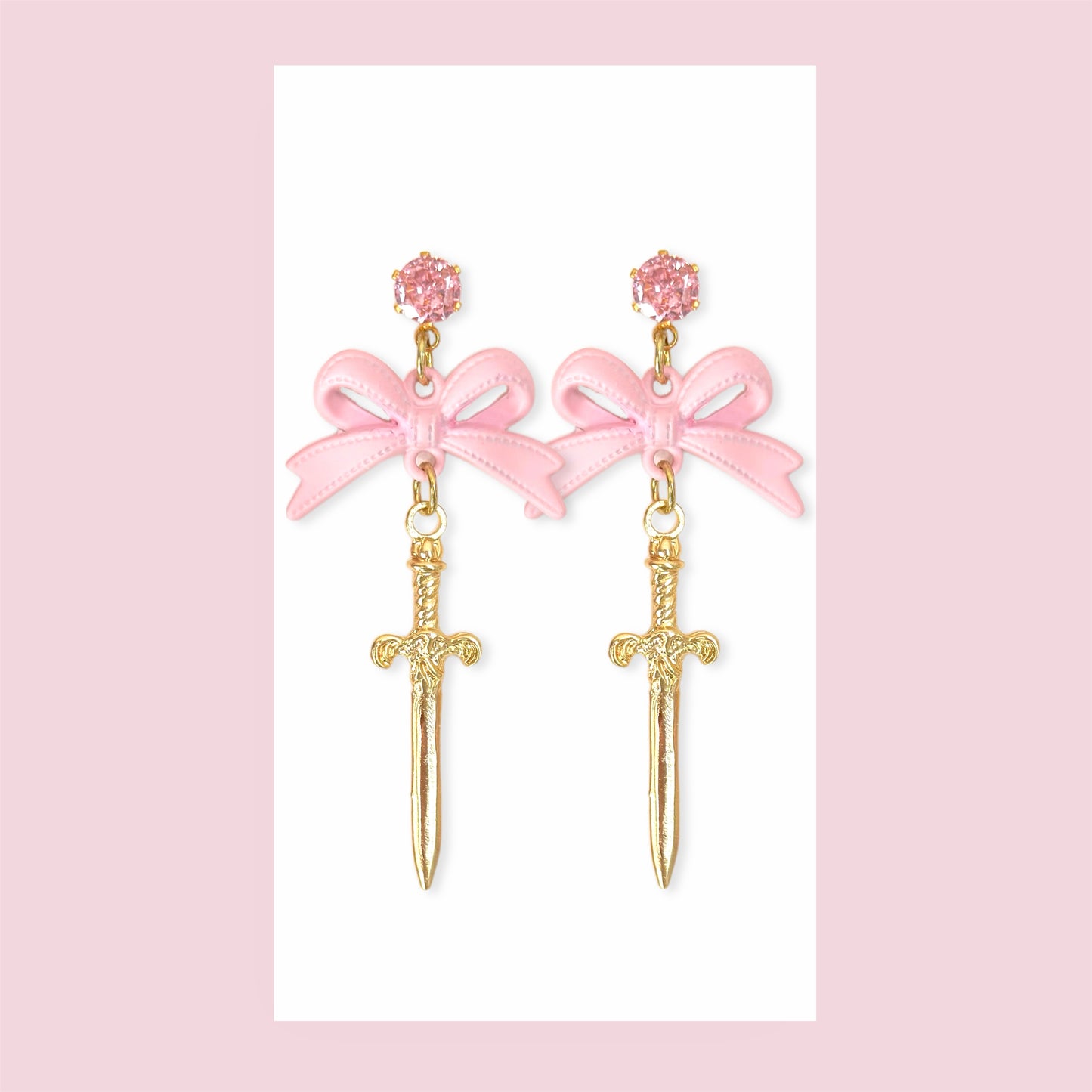 Coquette Sword Earrings