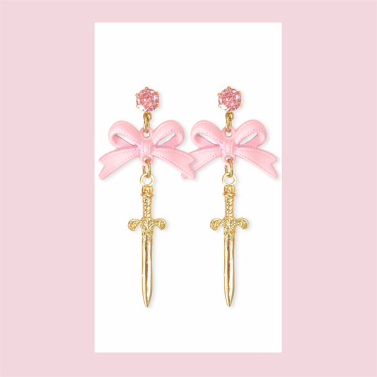 Coquette Sword Earrings