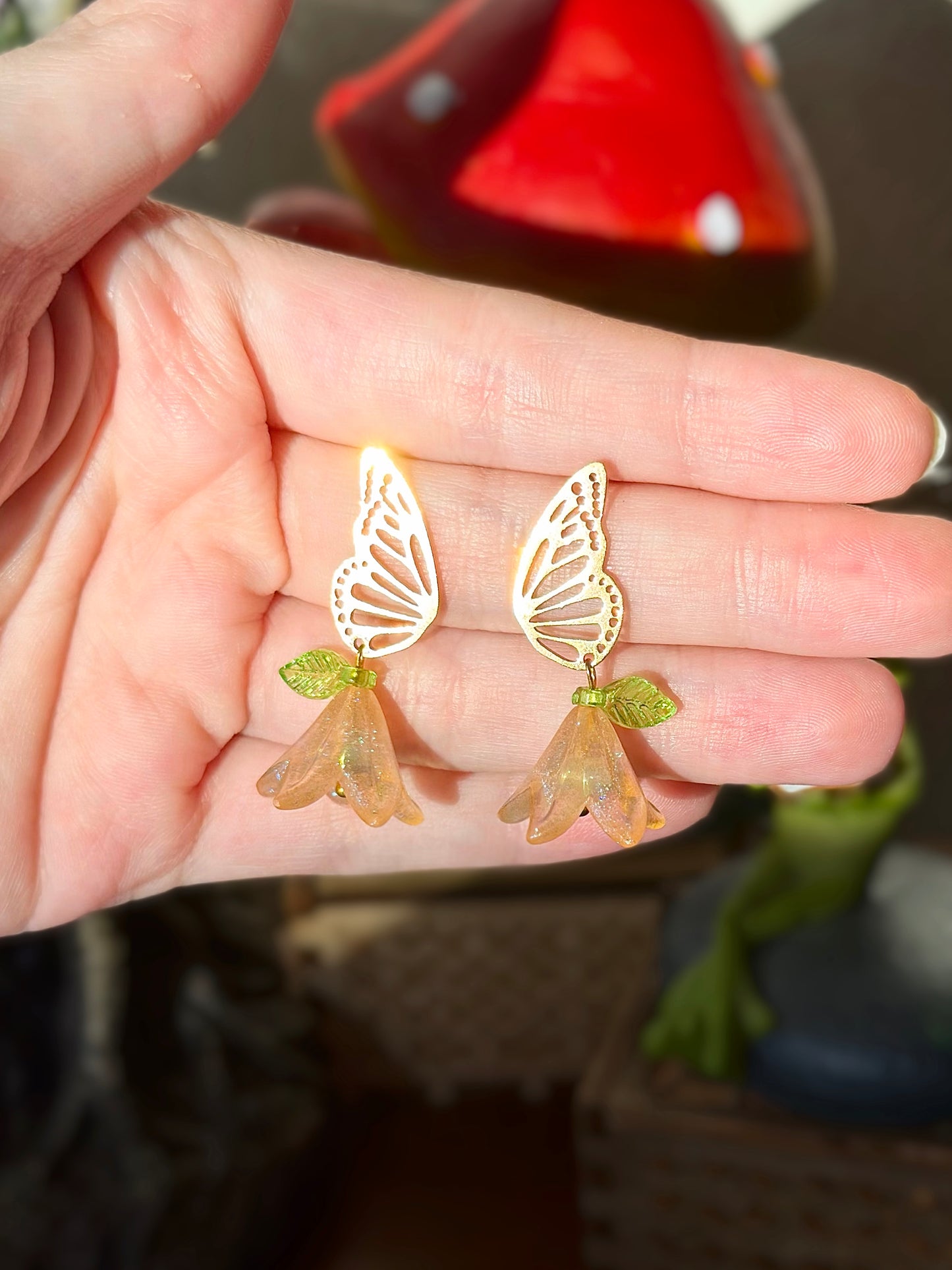 Butterfly Blossom Earrings