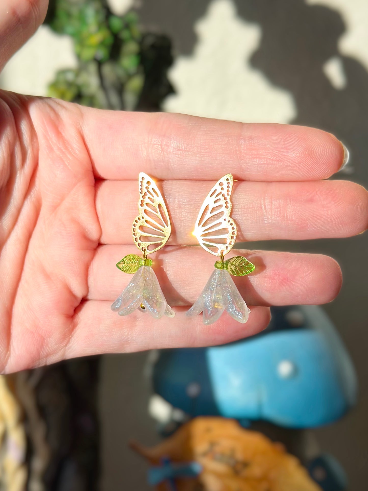 Butterfly Blossom Earrings
