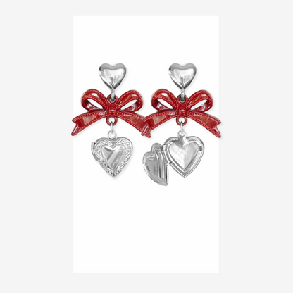 Heart Locket Earrings