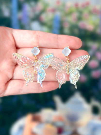 Holographic Butterfly Earrings