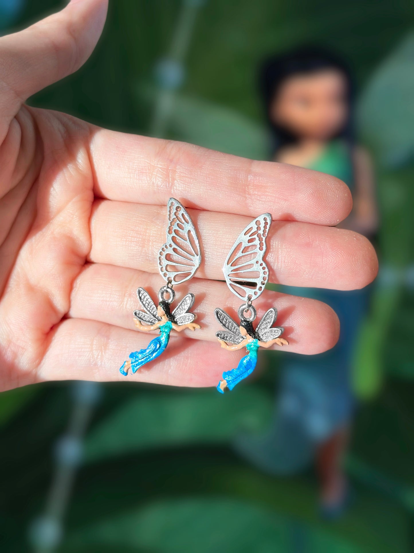 Silvermist Earrings (Pixie Hollow)