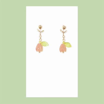 Baby Tulip Earrings