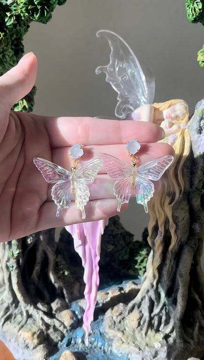 Holographic Butterfly Earrings