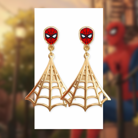 Spiderman Earrings