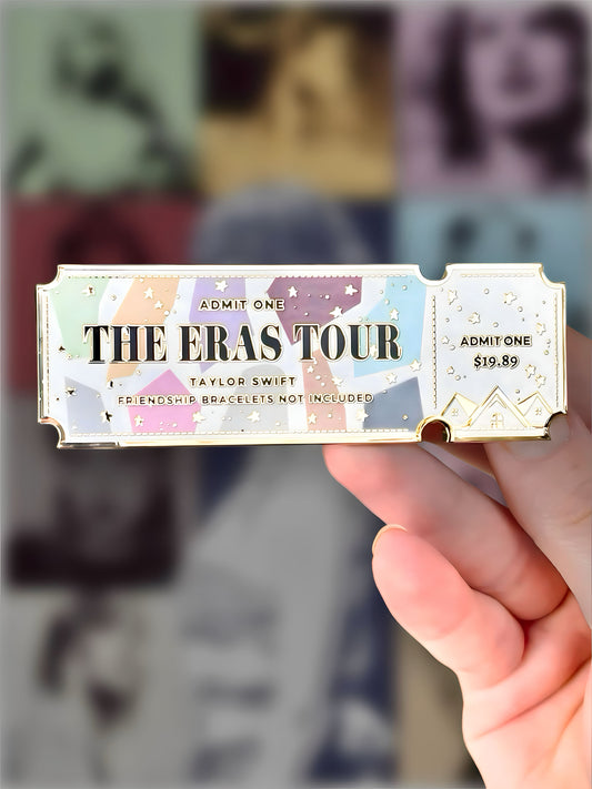 Eras Tour Ticket Pin