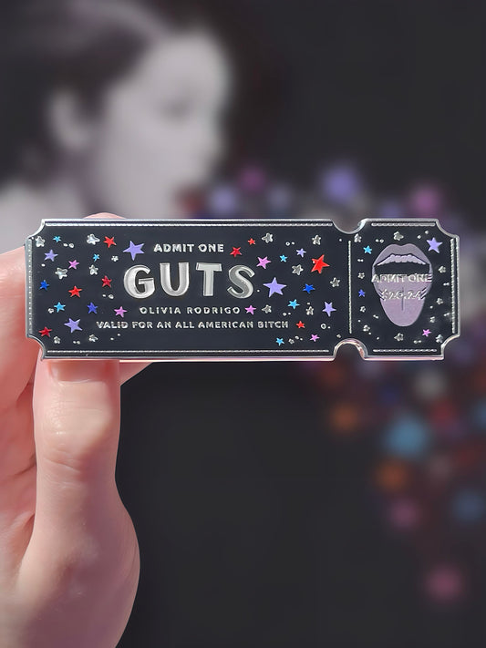 GUTS Tour/Album Ticket Pin