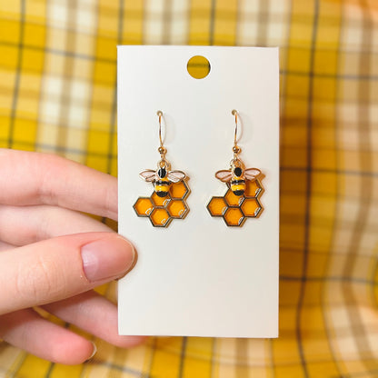 Bee Earrings