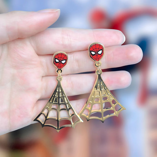 Spiderman Earrings